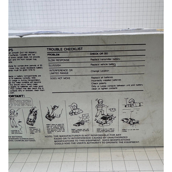 1995 Mean Streets SCIENTIFIC Toys Radio Control NIB Mustang No 30834 EUC - Picture 10 of 16